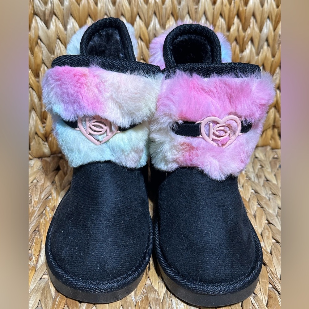Bebe Girls Fur Slip-on Boots
Size 10 & 6
